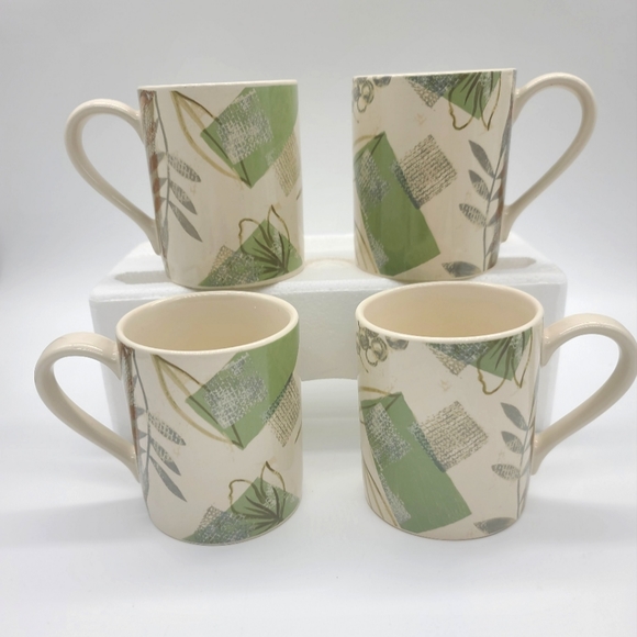 Corelle Dining Corelle Coordinates Textured Leaves Stoneware Coffee